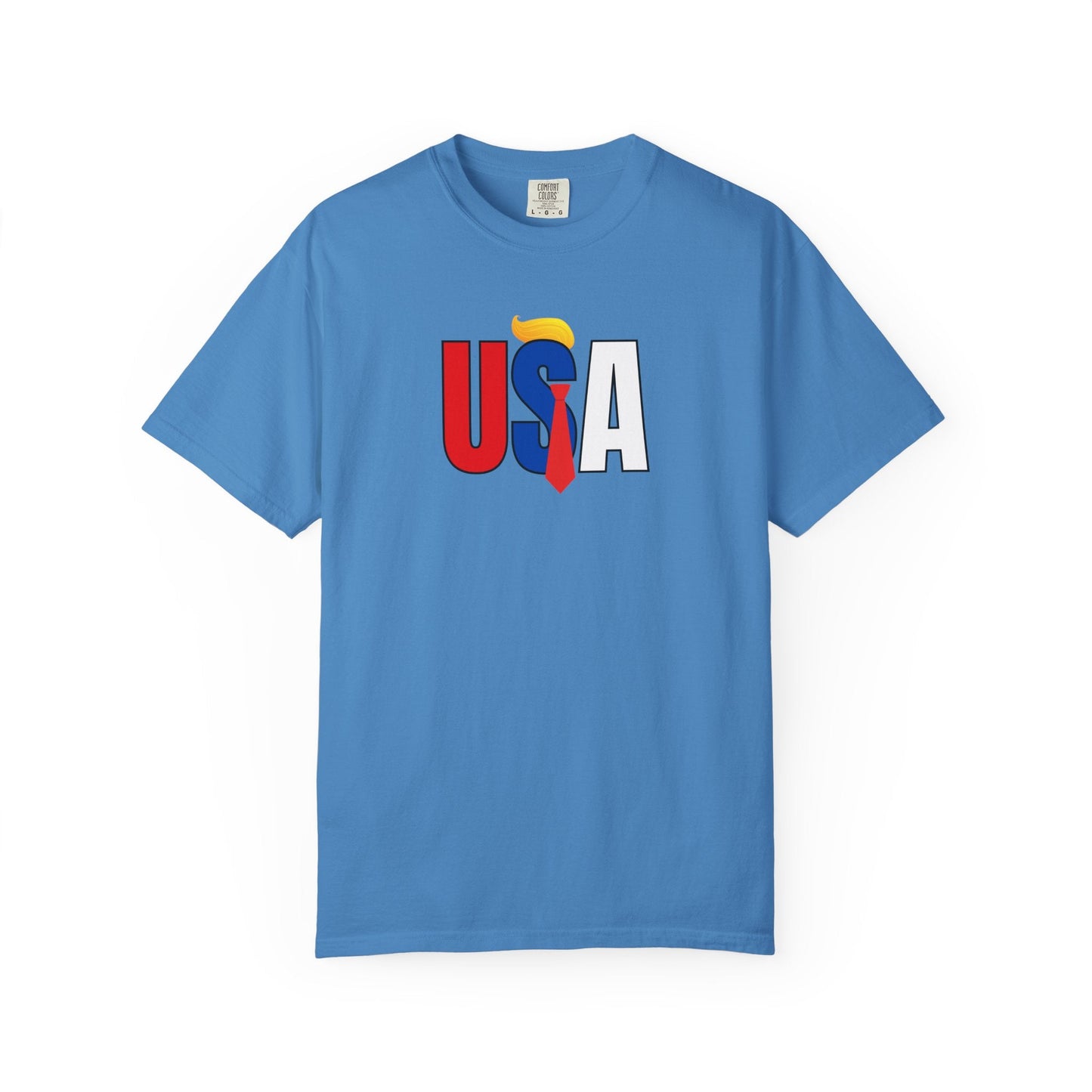 Camiseta Unisex Gráfica Colorida de EE. UU.