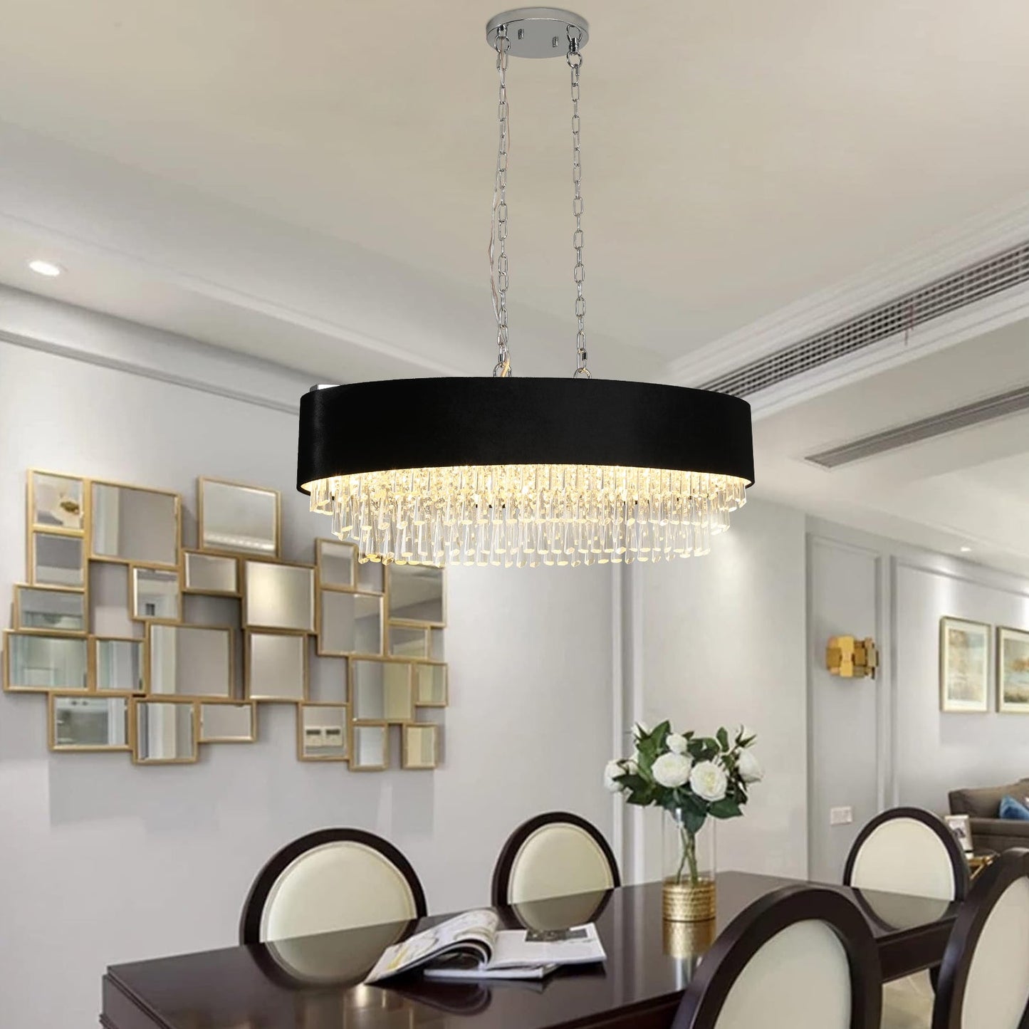 Modern Crystal Chandelier for Living-Room Cristal Lamp Luxury Home Decor Light Fixture - Korvel