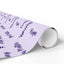 Emballage de mots inspirants – Emballage cadeau violet clair