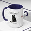 Charming Cat-Themed Accent Coffee Mug (11oz & 15oz) - Korvel