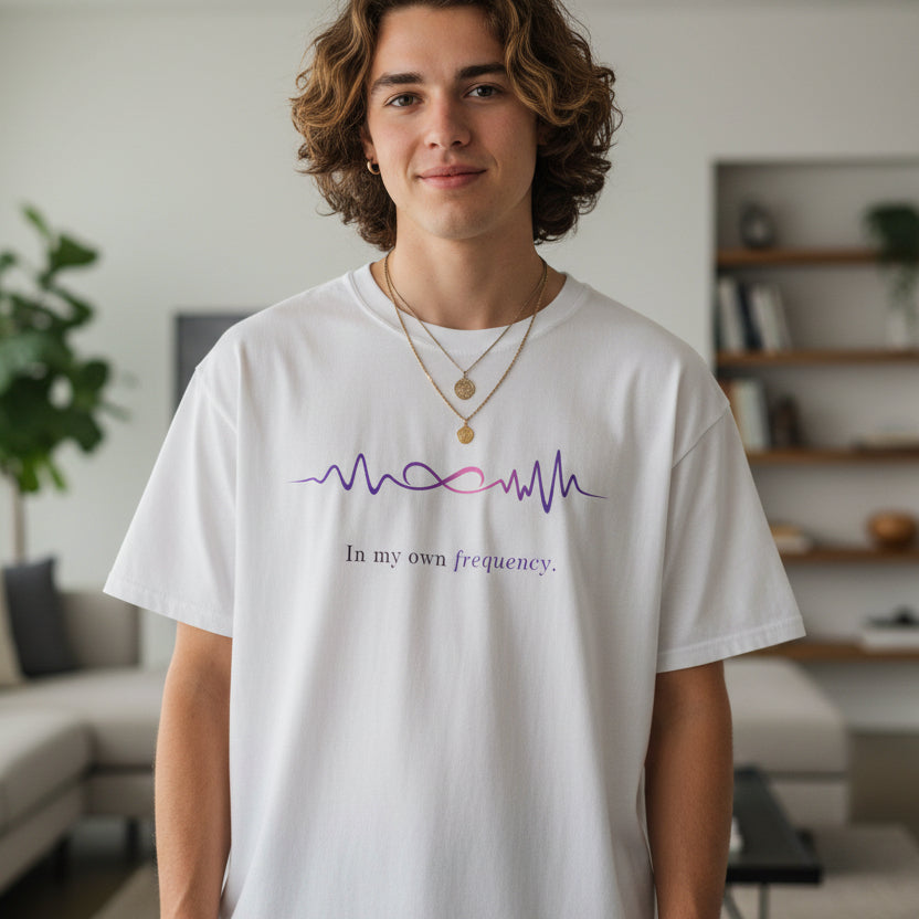 En Mi Propia Frecuencia – Camiseta de Concienciación sobre la Epilepsia