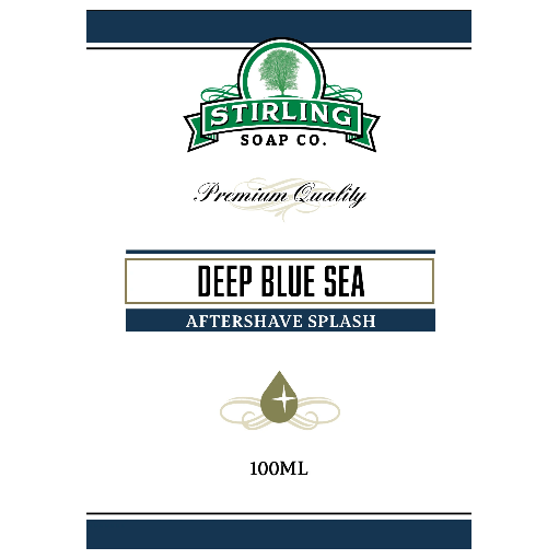 Colección de Afeitado Deep Blue Sea de Stirling Soap Co.