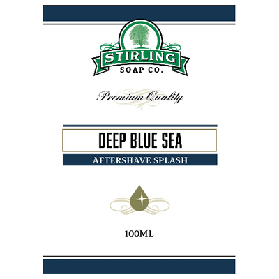 Stirling Soap Co. Deep Blue Sea Shaving Collection