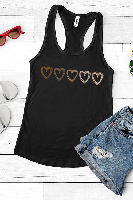 Camiseta sin mangas Love for All Hearts