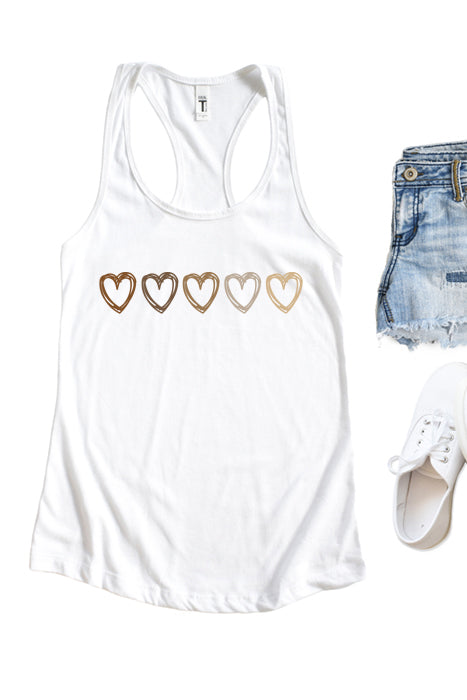 Camiseta sin mangas Love for All Hearts
