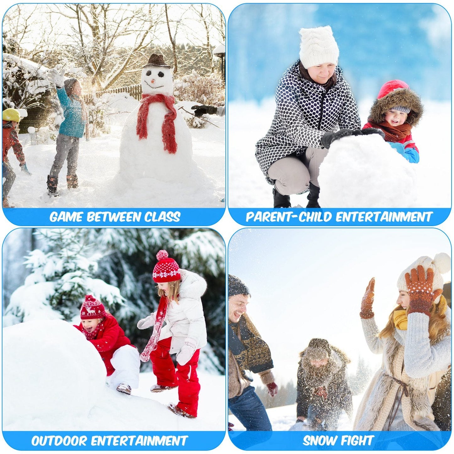 Kit de herramientas para bolas de nieve GBruno de 15 piezas