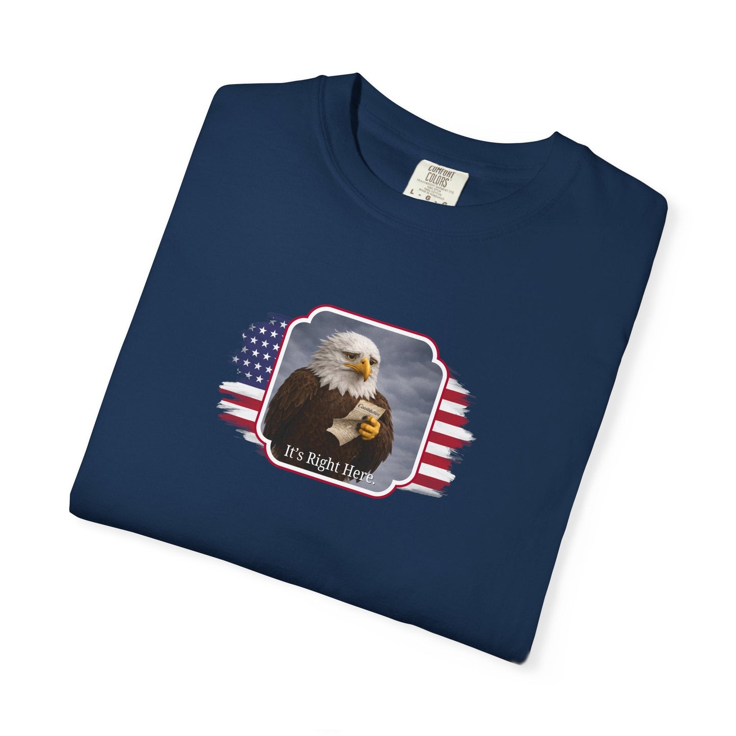 Camiseta de Parodia Política It’s Right Here
