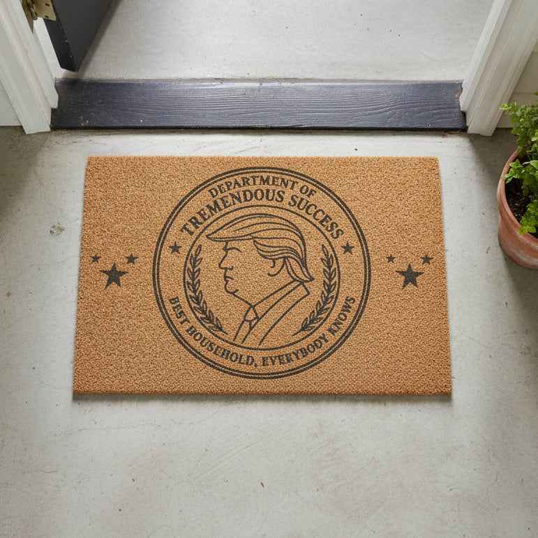 Tapis de bienvenue du Département du succès extraordinaire – Tapis de faux sceau