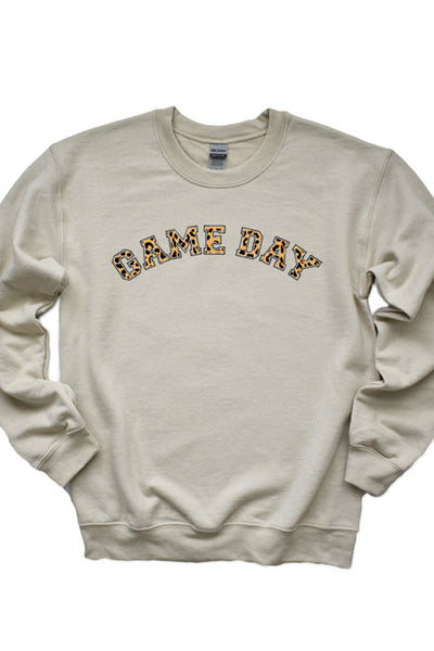 Leopard Game Day Sweatshirt - Korvel