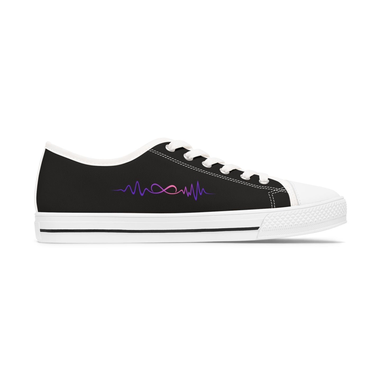 Women’s Low-Top Sneakers – Epilepsy Awareness Design