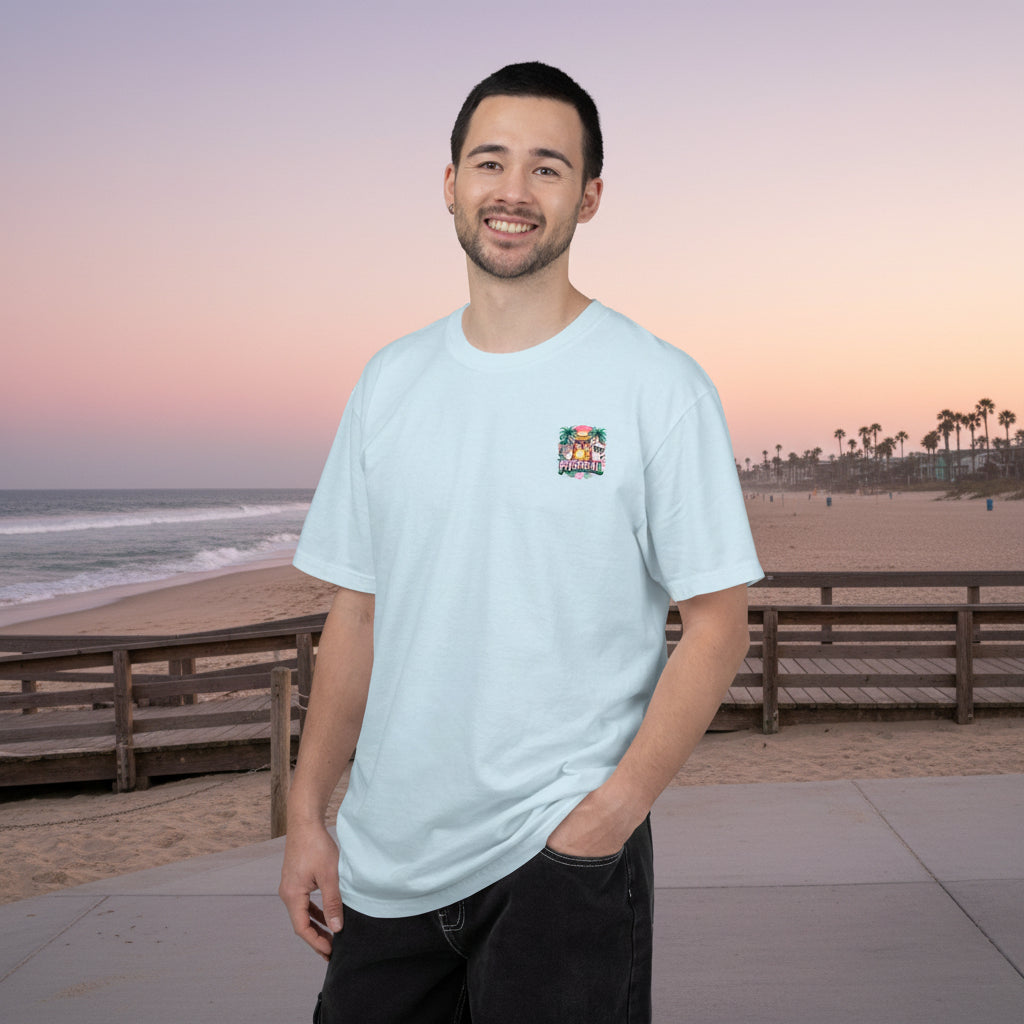 Camiseta Furreal Cat Sunset | Camiseta Unisex