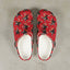 Red Presidential Silhouette Star EVA Clogs – Lightweight Slip-Ons