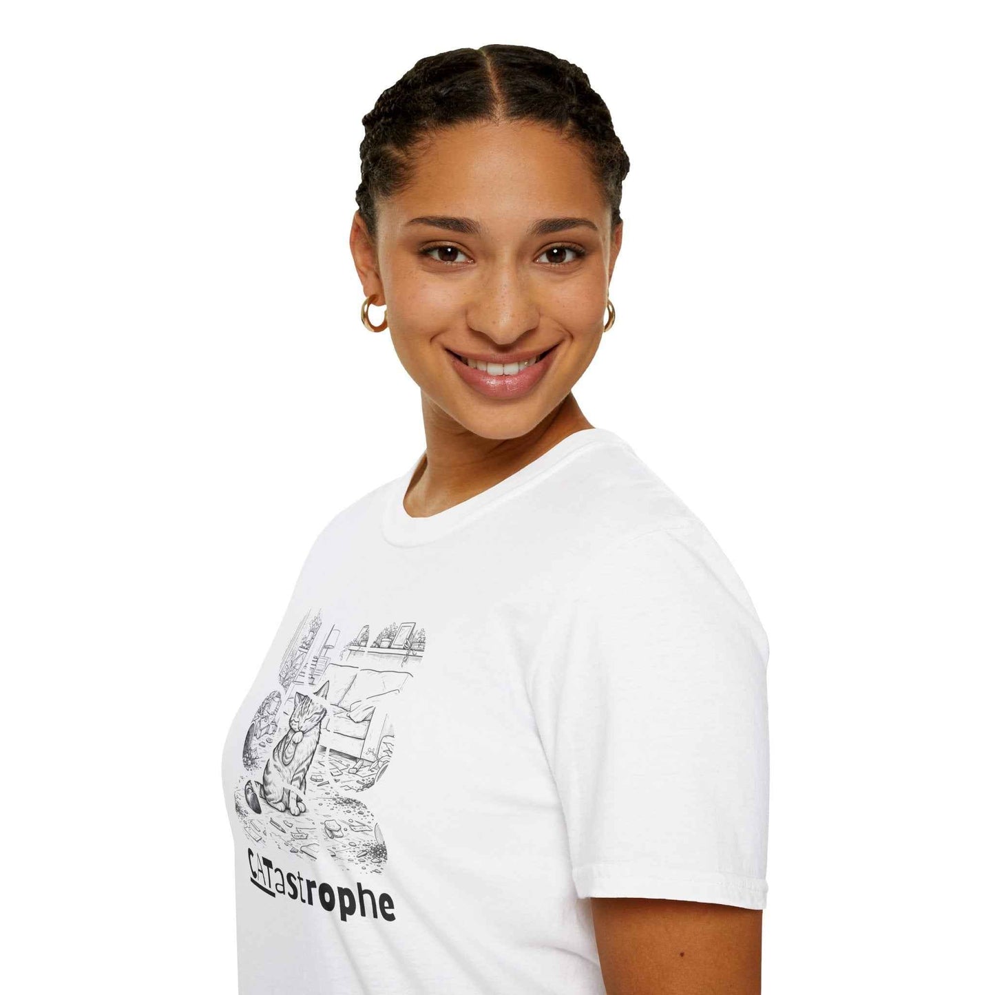CATastrophe Cat Paw Unisex T-Shirt