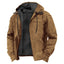 Multi-Color Digital Printing Hooded Jacket with Brown Lining