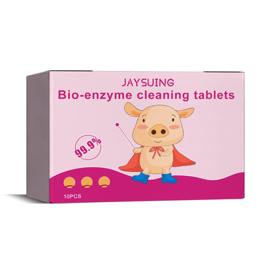 Bioenzyme Explosion Salt Effervescent Tablets, Cleaning Clothing Yellow Stubborn Stains Coffee Stains Cleaning Tablets - Korvel