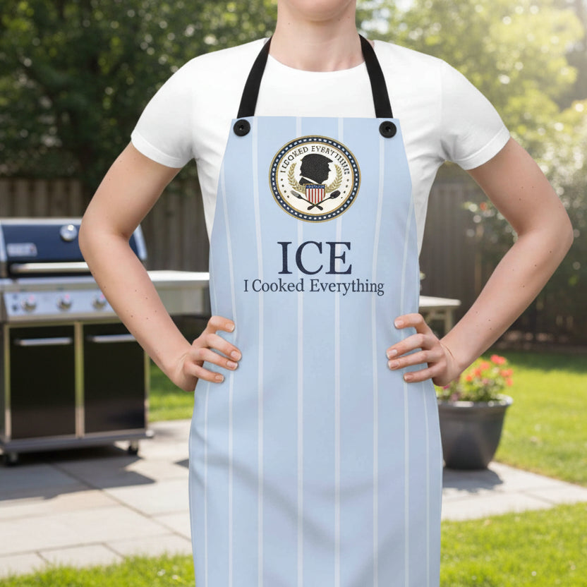 I Cooked Everything Apron - Political Parody Kitchen Wear