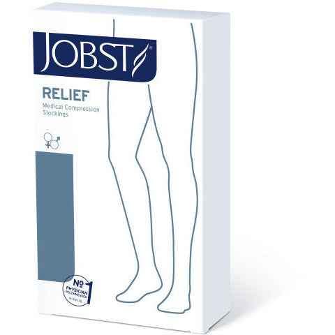 Jobst Relief Silicone Compression Knee High - Punta Abierta