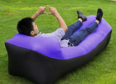 Sofá de Aire Exterior Premium - Lounger Inflable Rápido