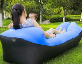 Sofá de Aire Exterior Premium - Lounger Inflable Rápido