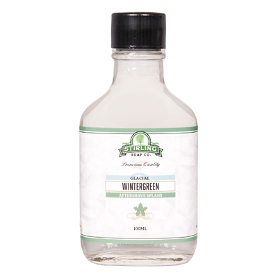Collection de rasage Glacial Wintergreen de Stirling Soap Co.