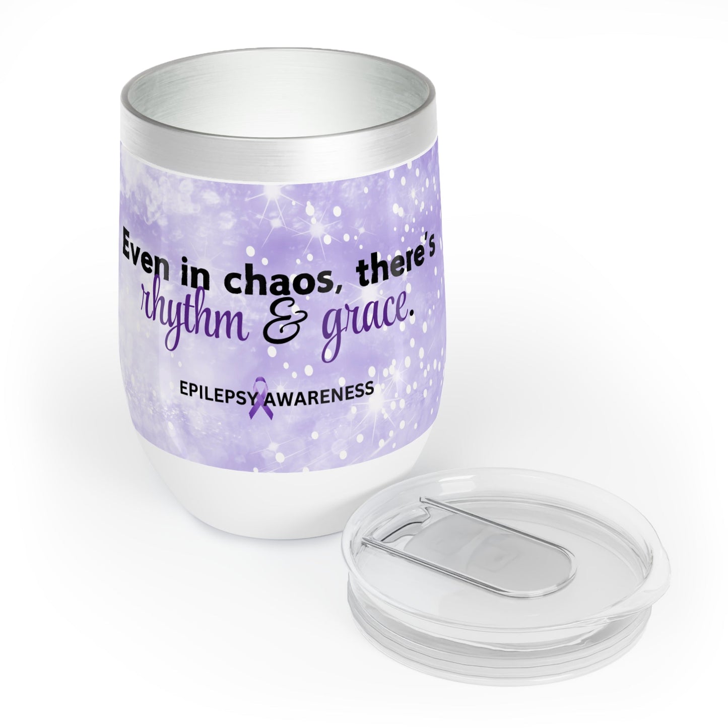 Tasse à vin Chill Chaos, Rhythm & Grace