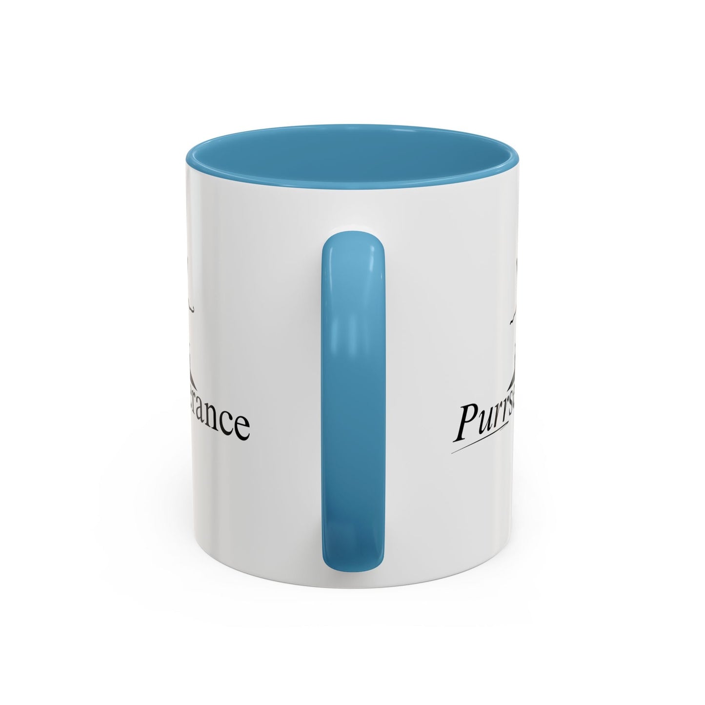 Purrseverance Accent Coffee Mug - Stylish & Functional