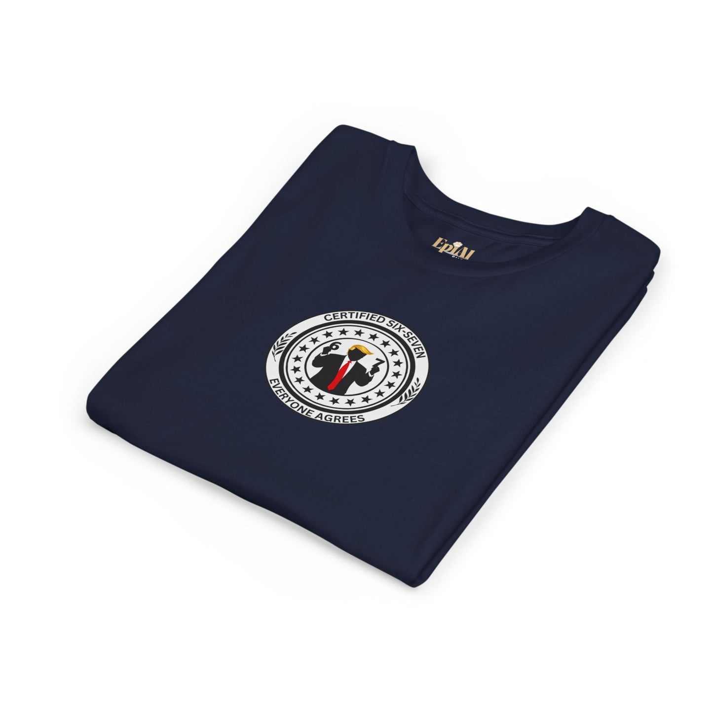 Camiseta Infantil Certificada Six-Seven