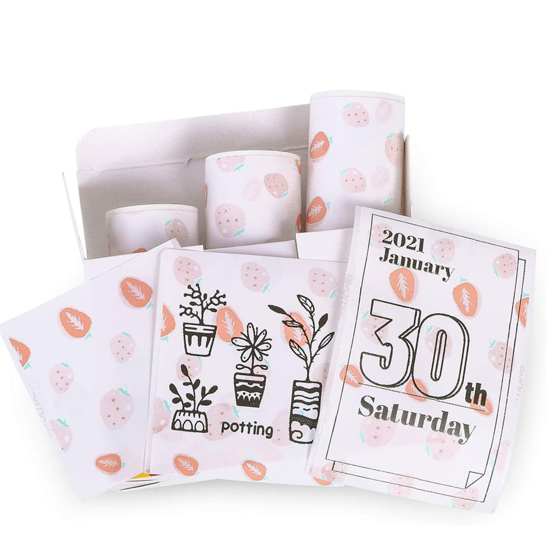 Phomemo Portable Mini Thermal Printer T02 Mini Pocket Label Printer DIY Self-adhesive Sticker Label Machine Various Label Paper - Korvel