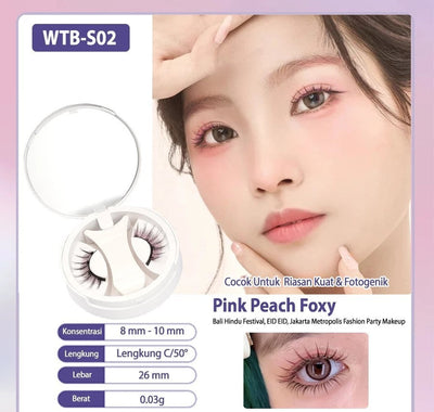 Natural Thick Portable Adhesive Free Magnetic Eyelashes