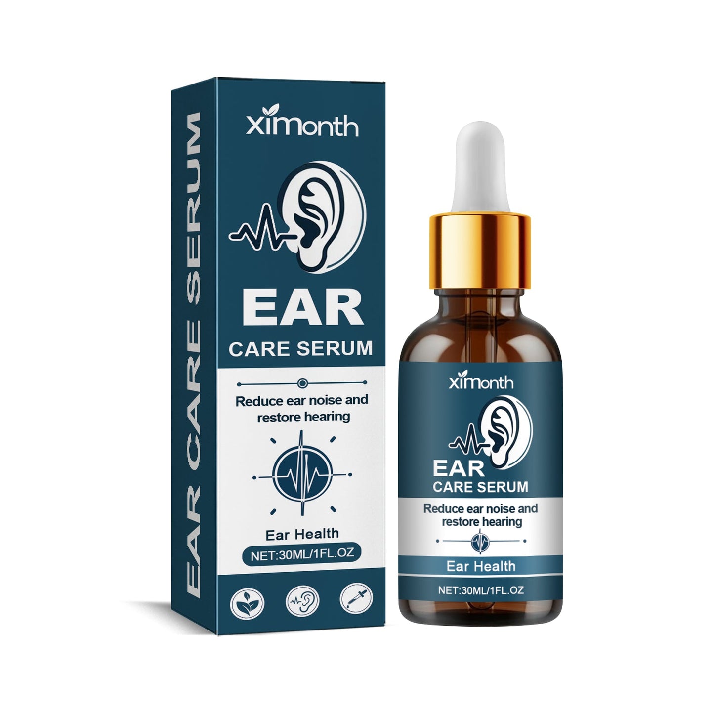 Ear Care Serum, Ear Massage To Relieve Earache Tinnitus Ear Tinnitus Ear Discomfort Detailer - Korvel