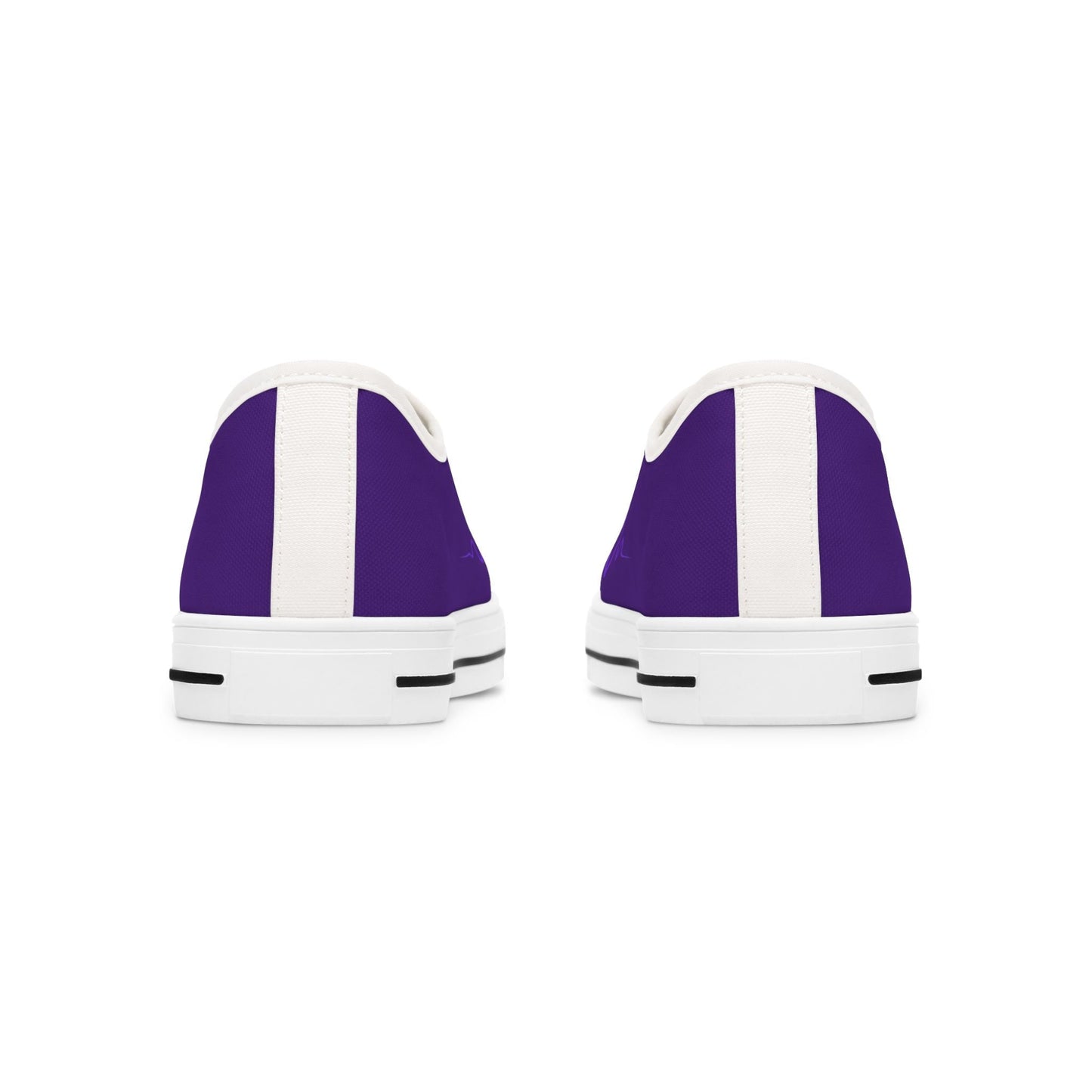 Epilepsy Warrior Purple Awareness Low Top Sneakers