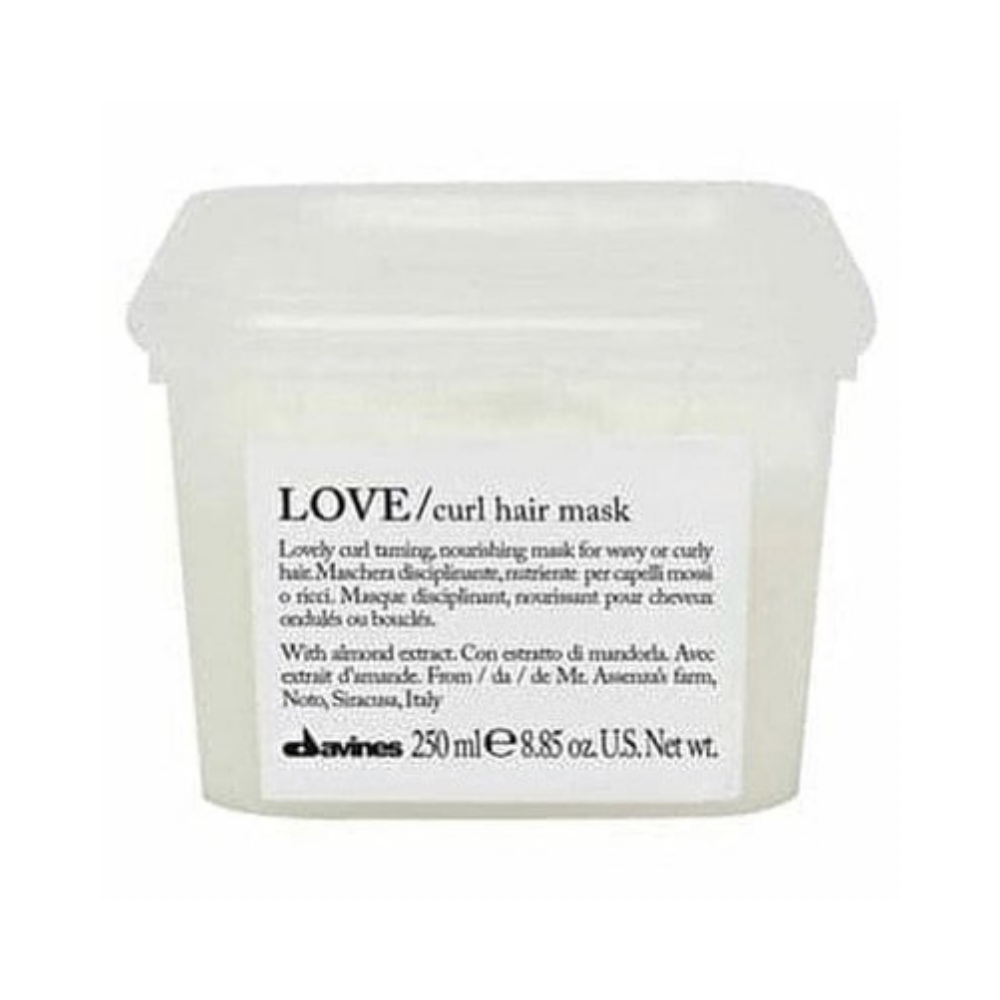 Mascarilla para el Cabello Davines Love Curl - 250ml para Cabello Ondulado o Rizado