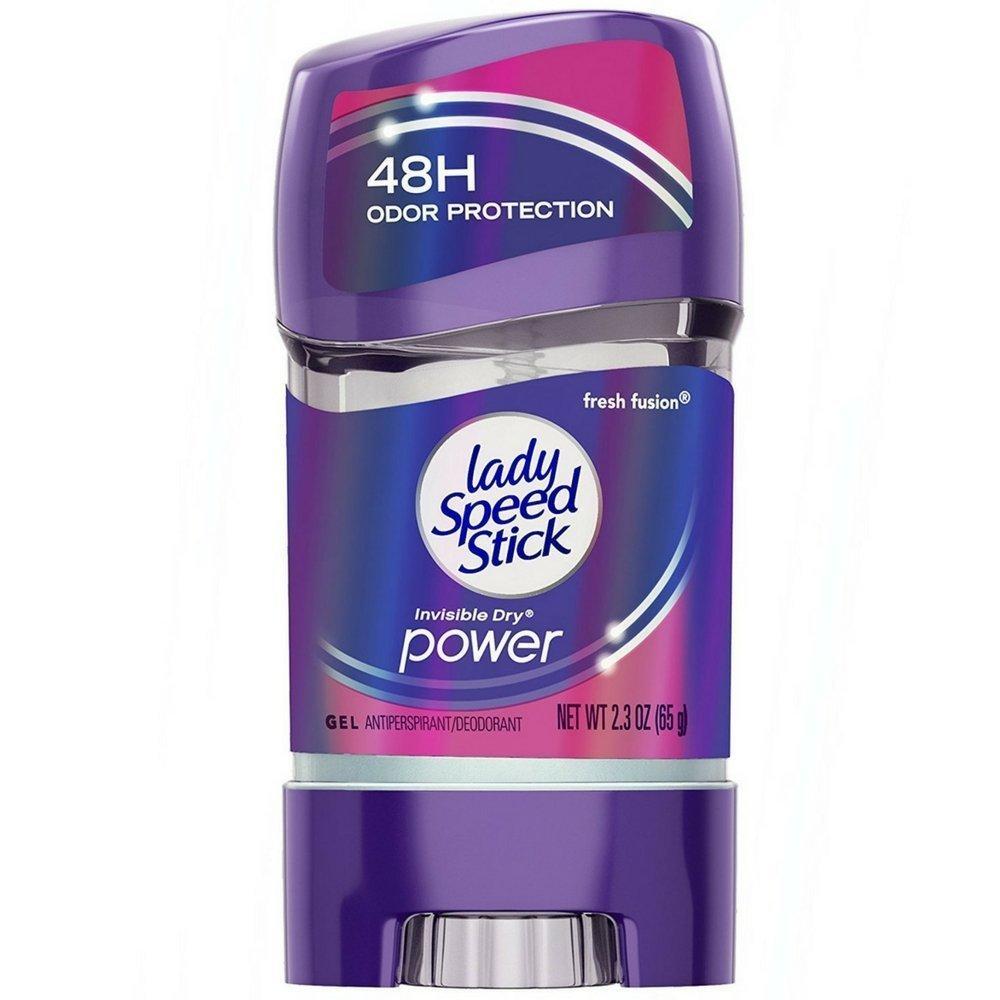 Lady Speed Stick Invisible Dry Antiperspirant, Fresh Fusion Gel