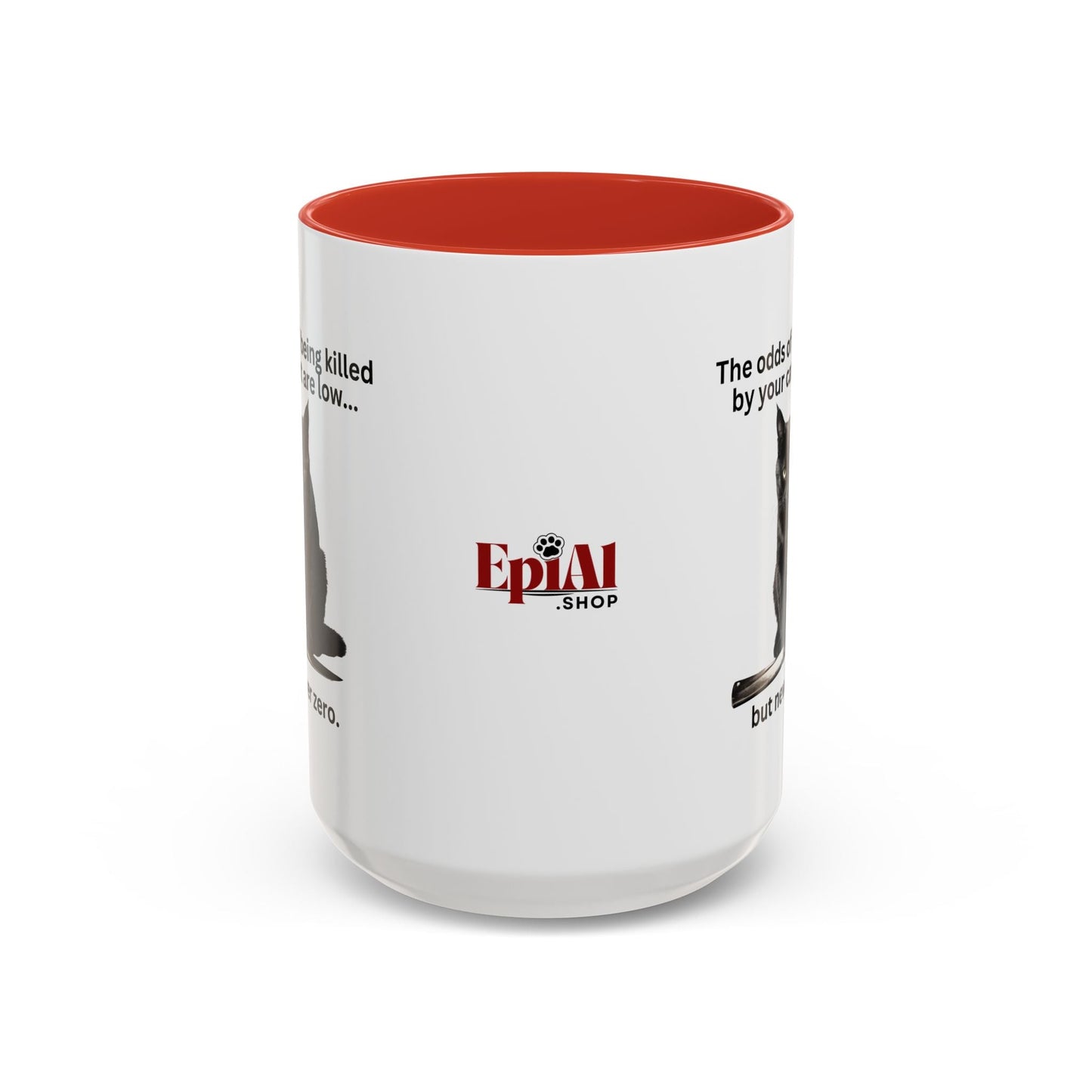 Charming Cat-Themed Accent Coffee Mug (11oz & 15oz) - Korvel