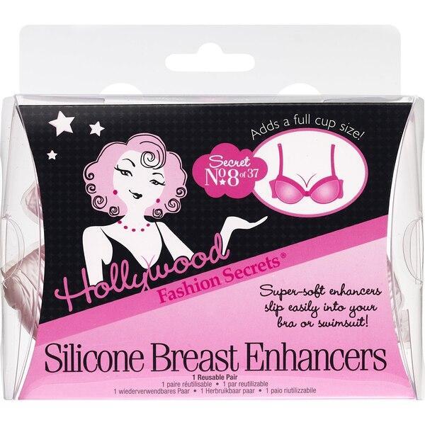 Aumentadores de Pecho de Silicona Hollywood Fashion Secrets, Transparentes