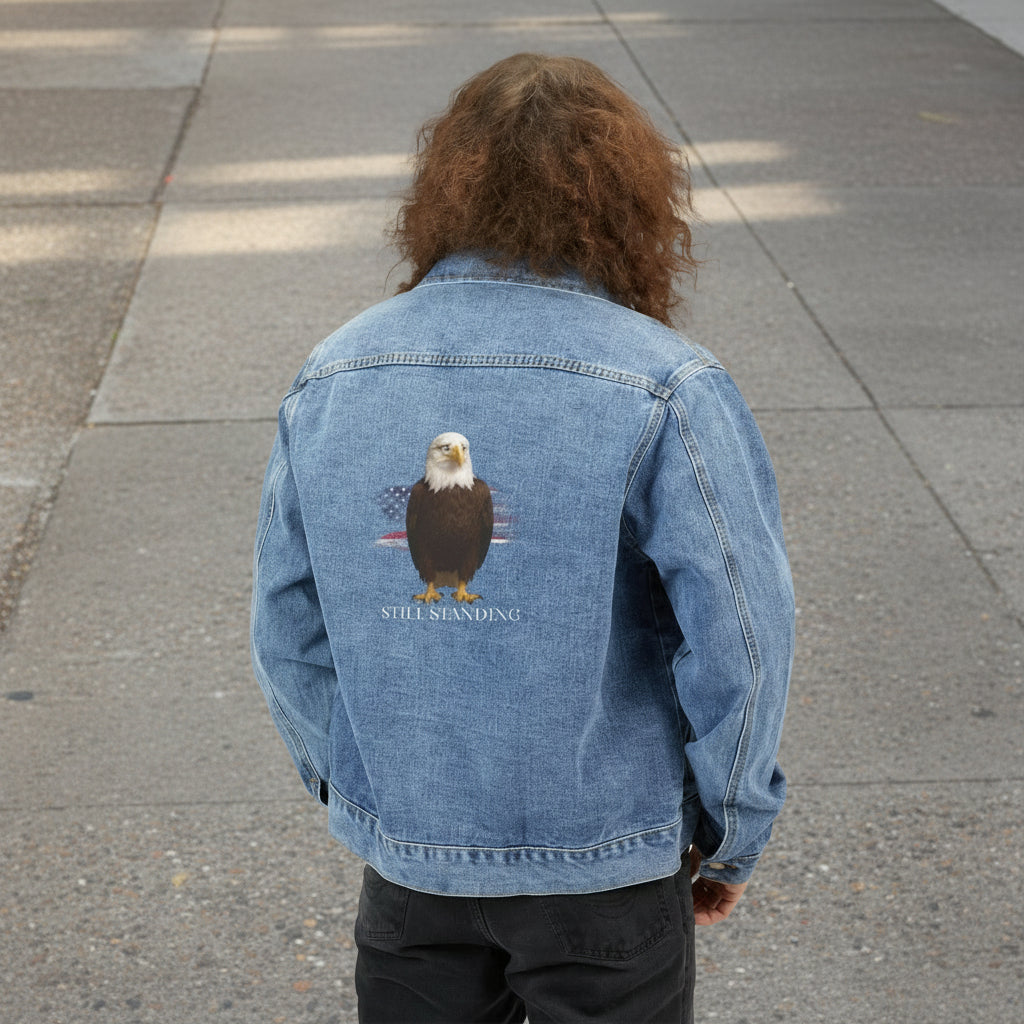 Chaqueta de mezclilla Still Standing – Edición Emblema de Águila
