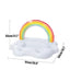 Rainbow Inflatable Pool Float Cooler