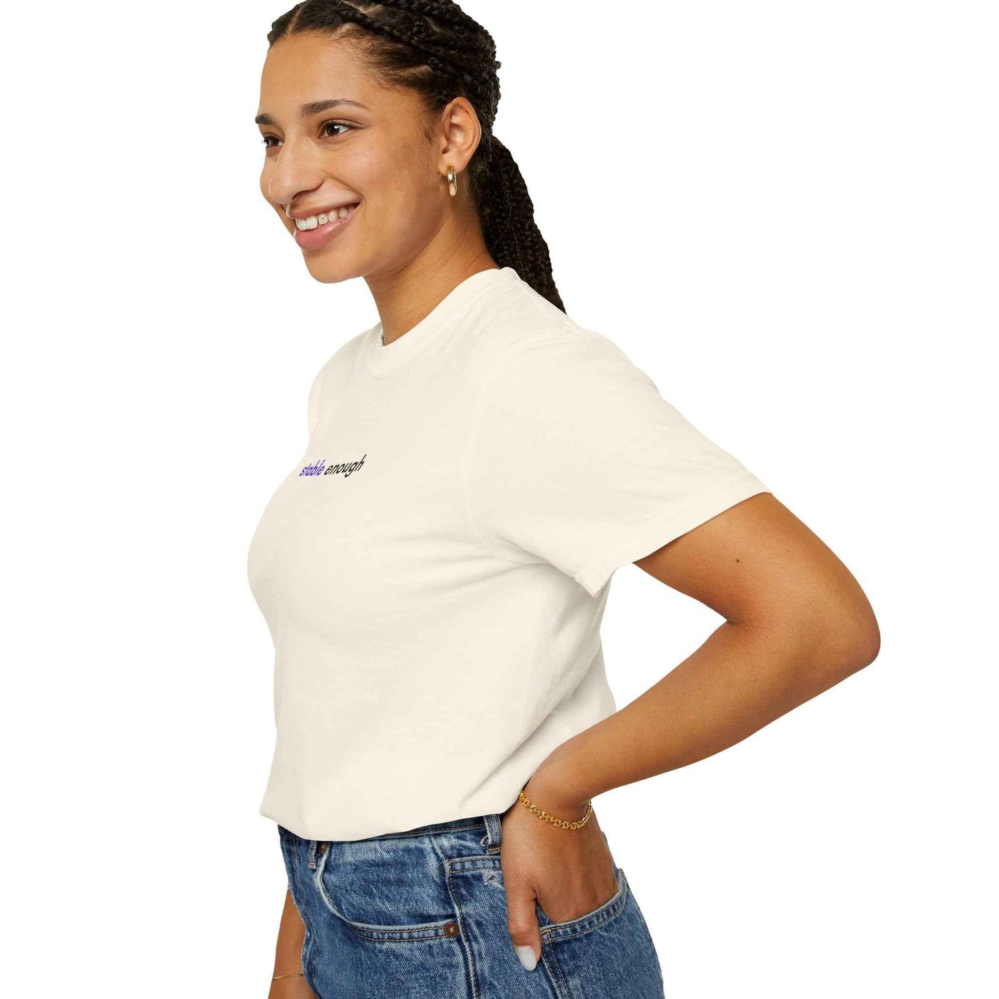 Camiseta de Conciencia sobre la Epilepsia Stable Enough