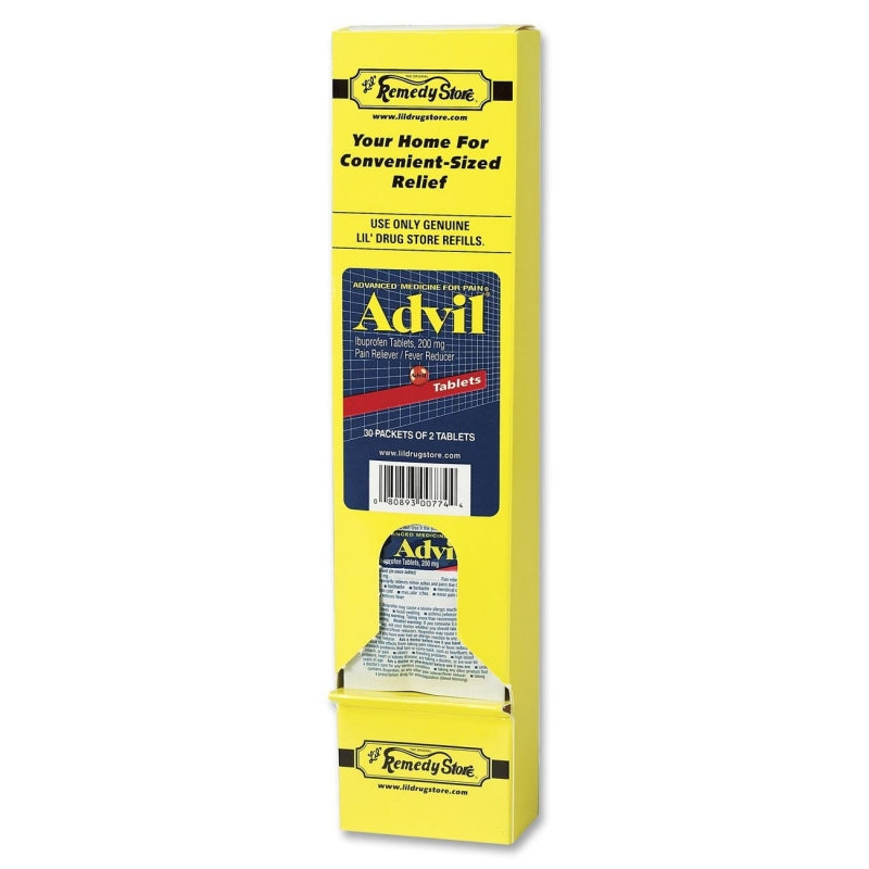 Tabletas de Ibuprofeno Advil, 200mg - Paquete de Recarga Conveniente