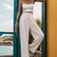 Tied Wide Leg Pants - Korvel