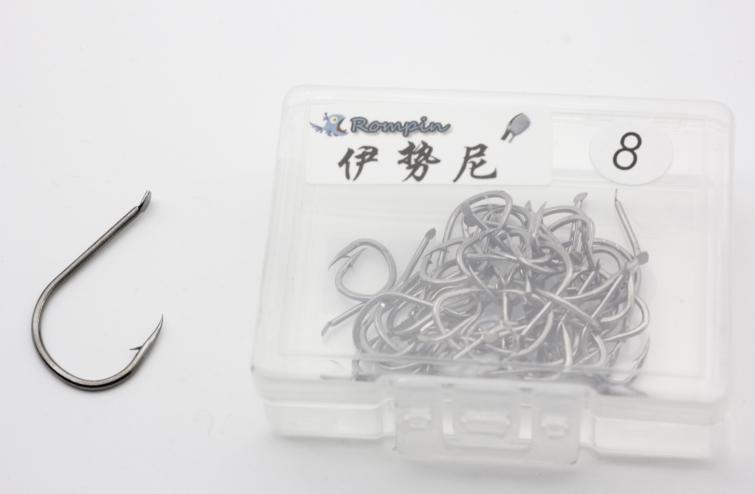 Rompin 200pcs/Box Multiple Sizes High Carbon Steel Fishing Hook - Korvel