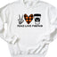 Peace Love Pumpkin 1550_gsweat - Korvel