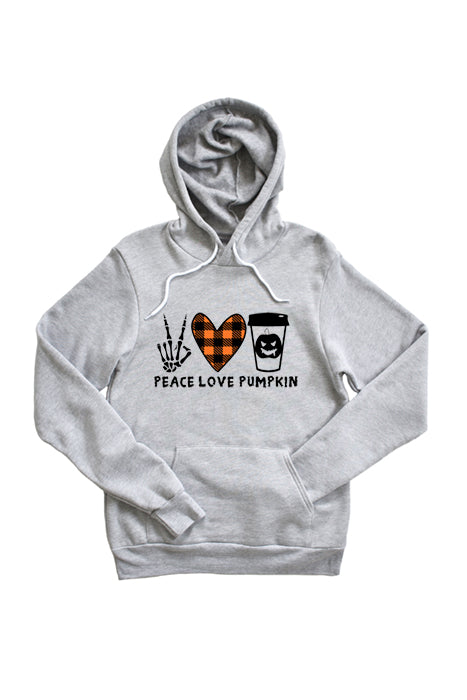 Peace Love Pumpkin Unisex Hoodie