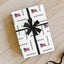Black & White Freedom Gift Wrap – Patriotic Design
