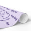 Emballage de mots inspirants – Emballage cadeau violet clair