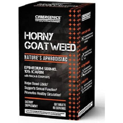 Cybergenics Horny Goat Weed 500mg - 60 Tablets