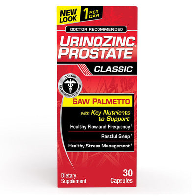 Urinozinc Prostate Classic Formula Supplement, 60 Capsules