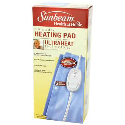 Sunbeam Moist/Dry Heating Pad Model 731-5