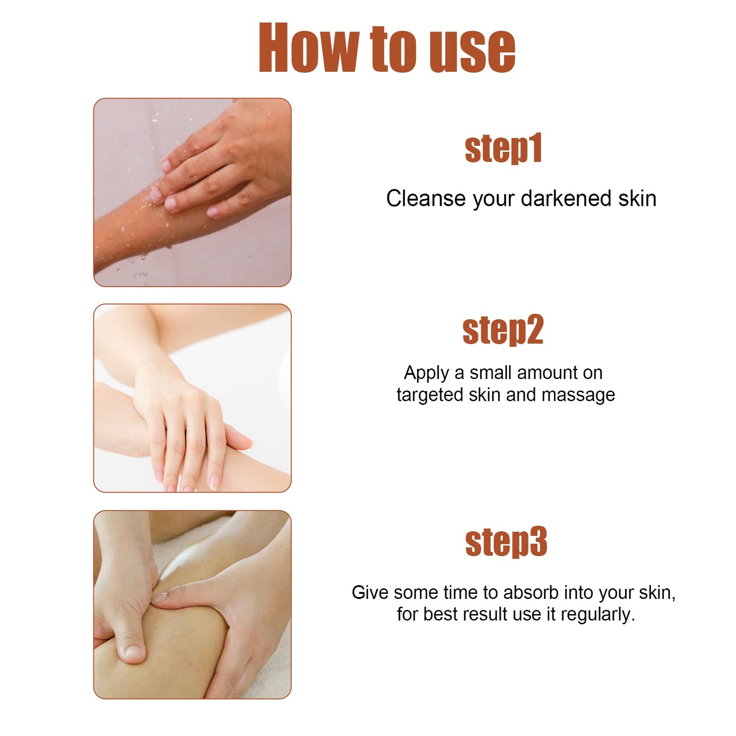 Acantho Clear Improve Skin Spray, Repair Black Spot, Elbow Knee Joint Black Whitening Skin Spray - Korvel