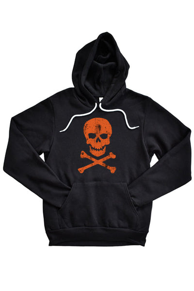 Stylish Swiss Dot Skull Unisex Hoodie - Korvel